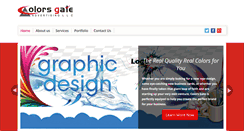 Desktop Screenshot of colorsgate.com